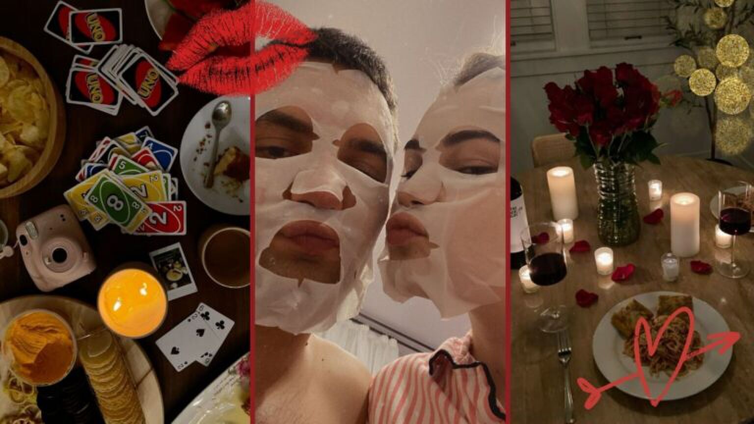 Collage van binnen-dates.