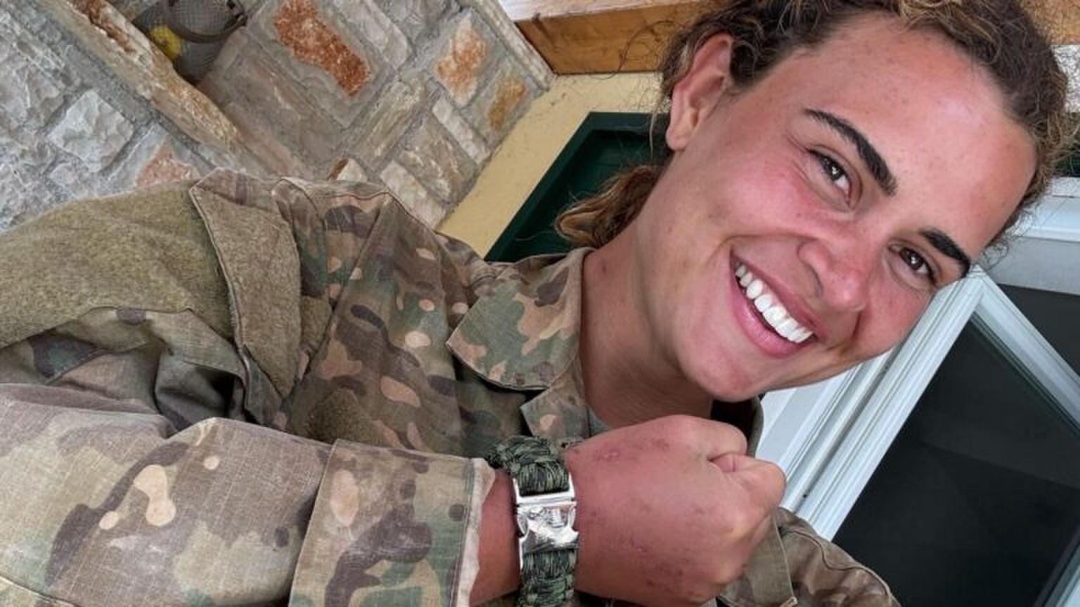 Selfie van Rachel John.