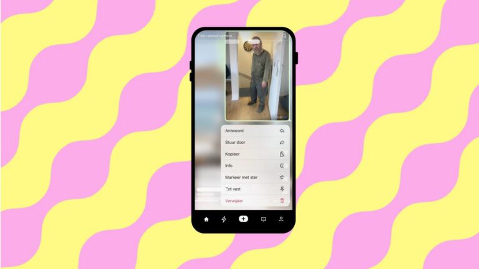 Illustratie van zo'n gesprek met een AI-inbreker.