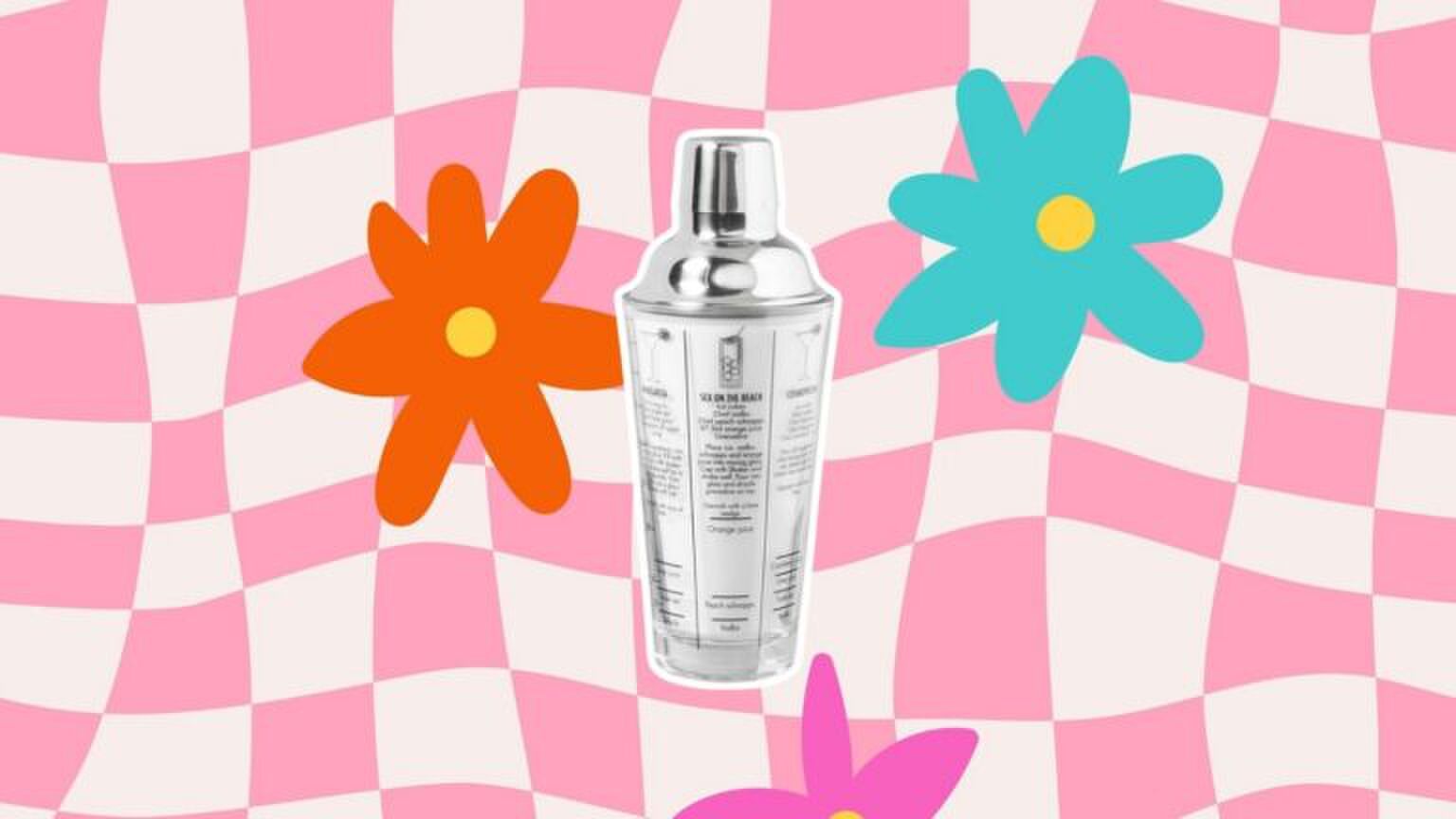 De cocktailshaker van Xenos.