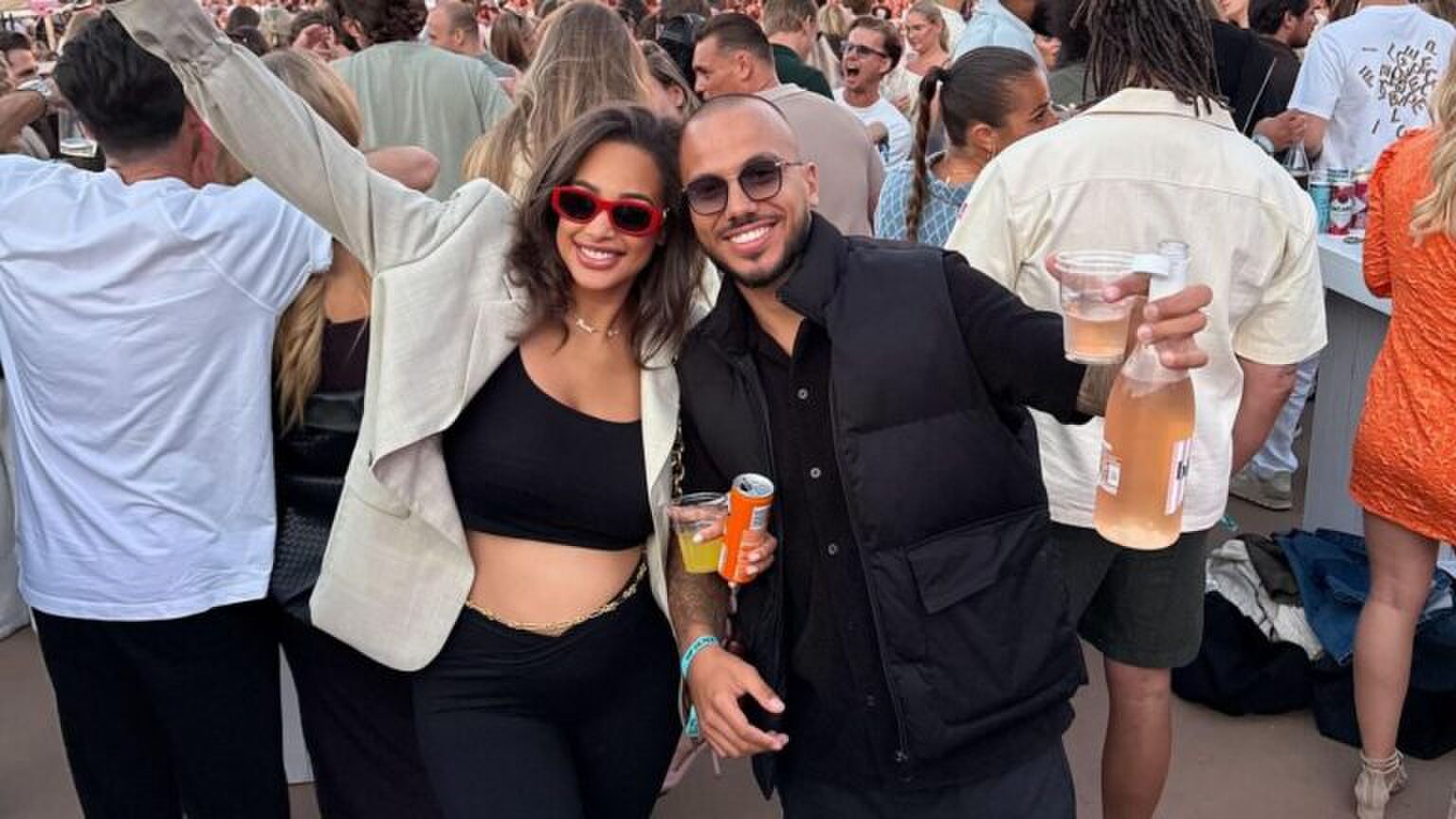 Channah Koerten en Nordin Blessing.