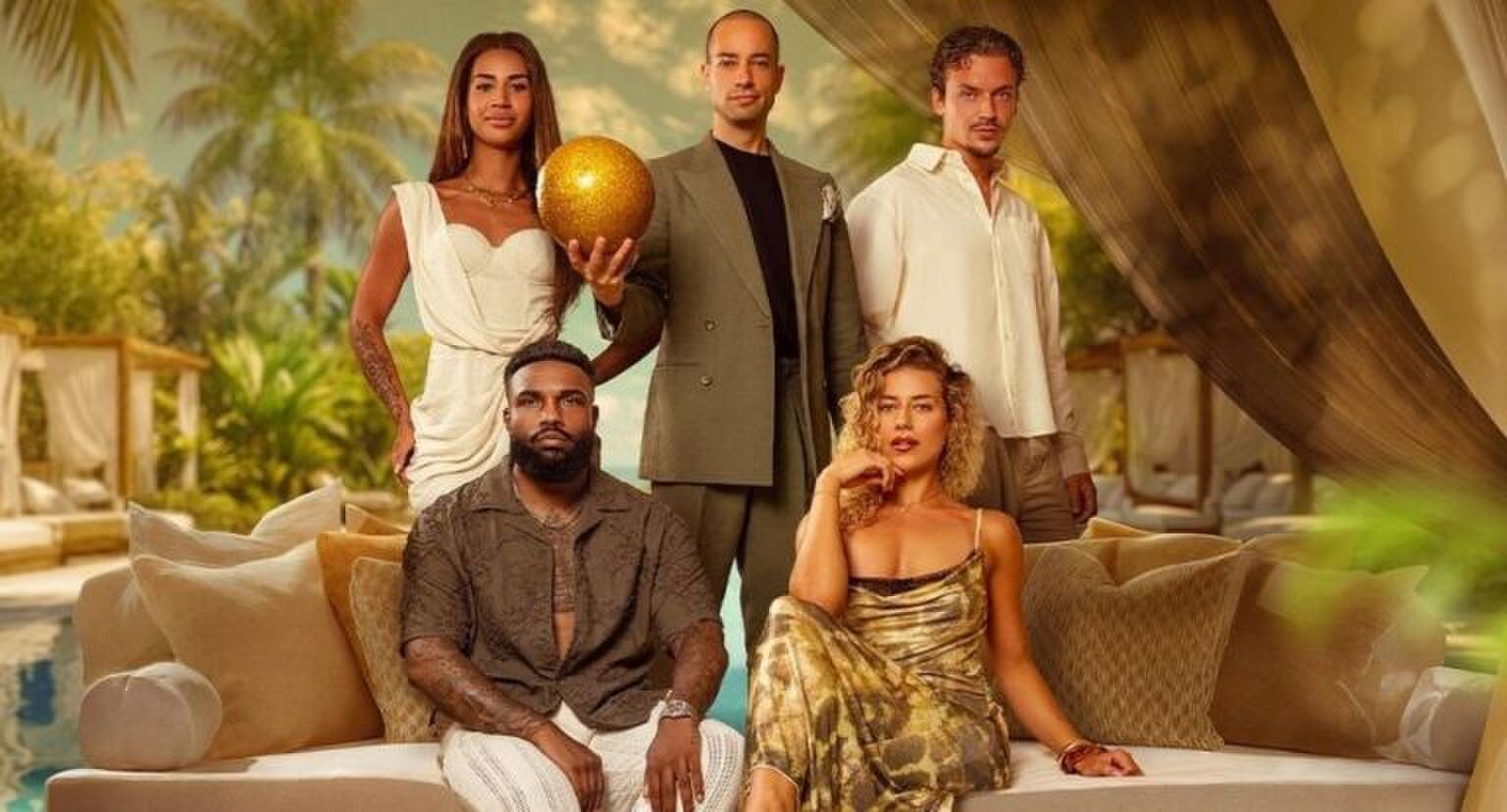 De cast van Paradise Hotel.