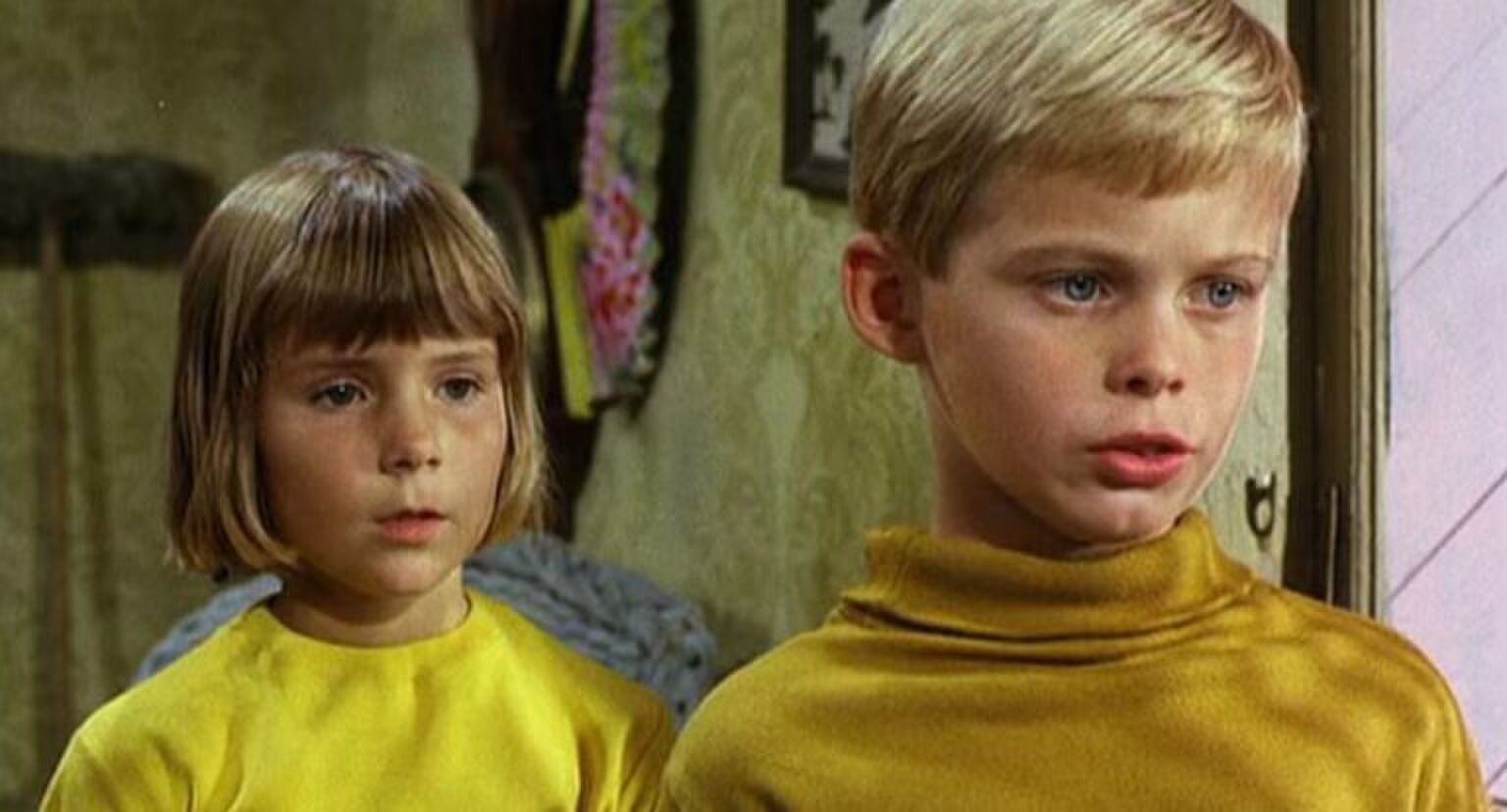 Tommy en Annika in Pippi Langkous.