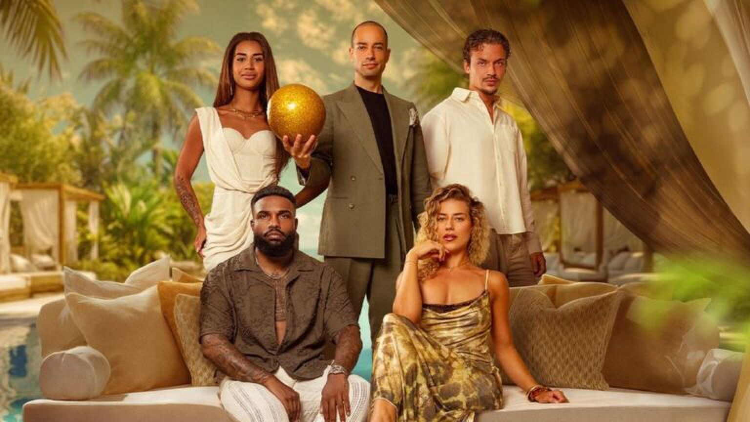 Cast-foto van seizoen 2 van Paradise Hotel.