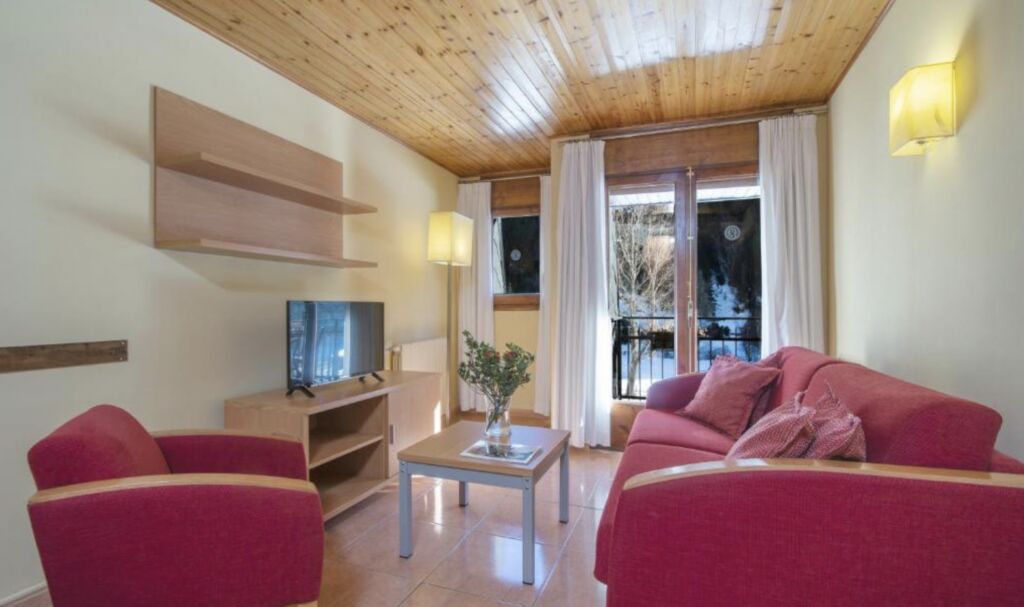 Woonkamer in verblijf van Andre uit Winter Vol Liefde.