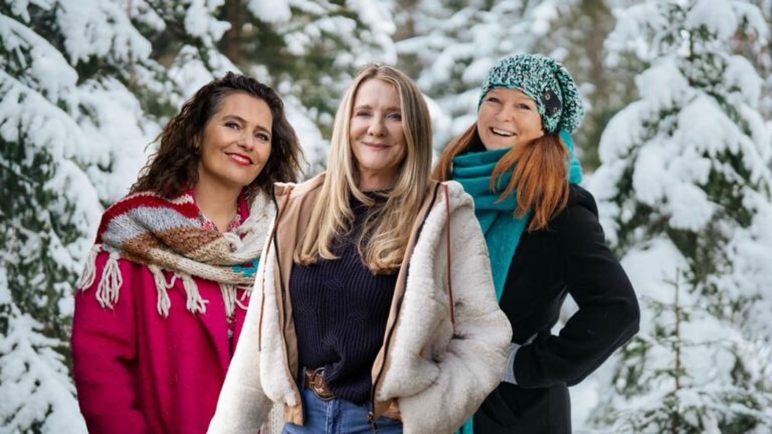 Claudia, Monique en Elsje uit Winter Vol Liefde.