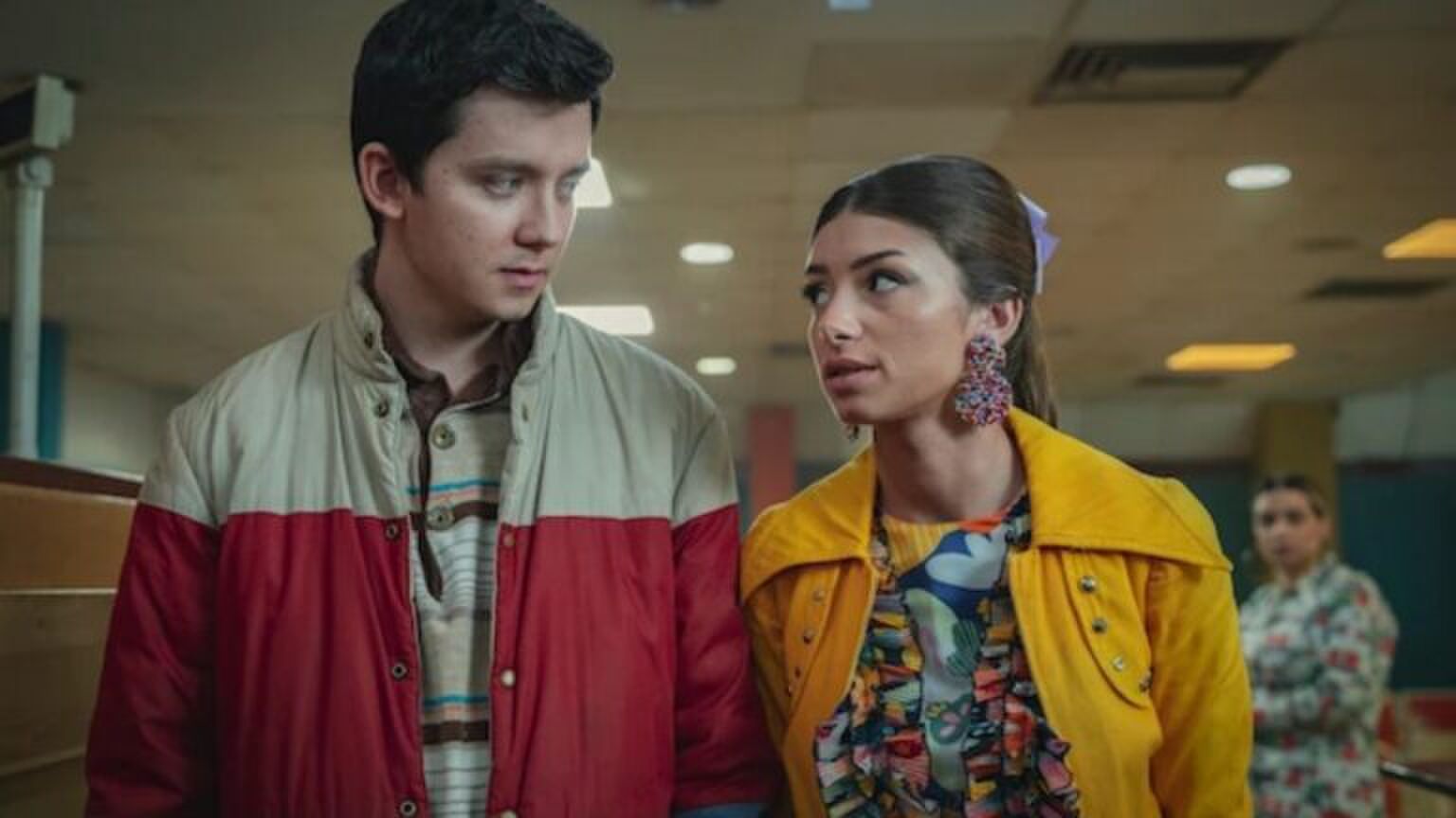 Ruby en Otis in de serie: Sex Education.