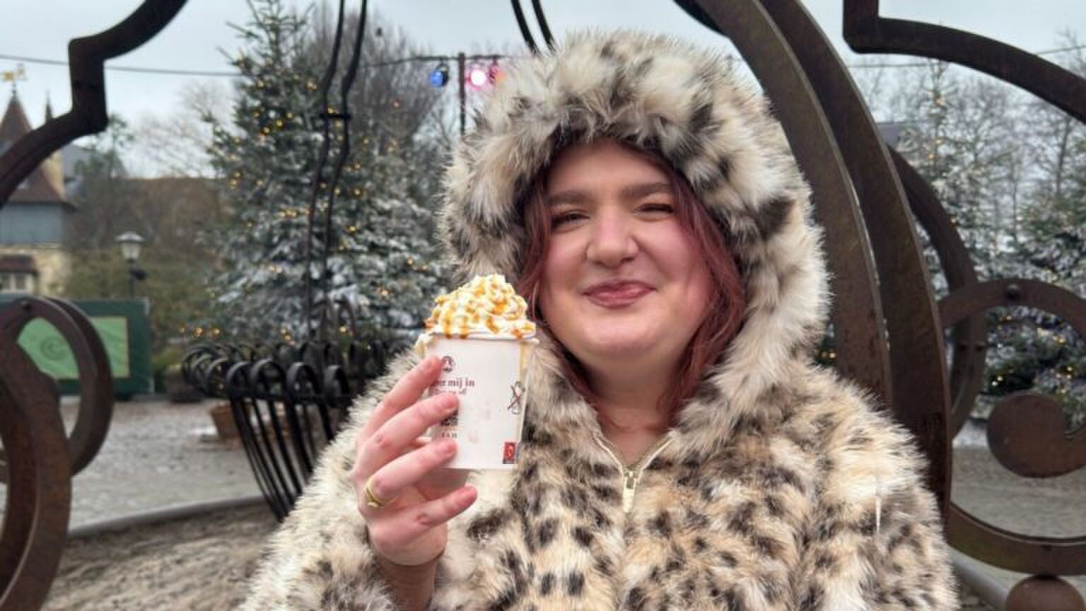 Vera Camilla in de efteling.