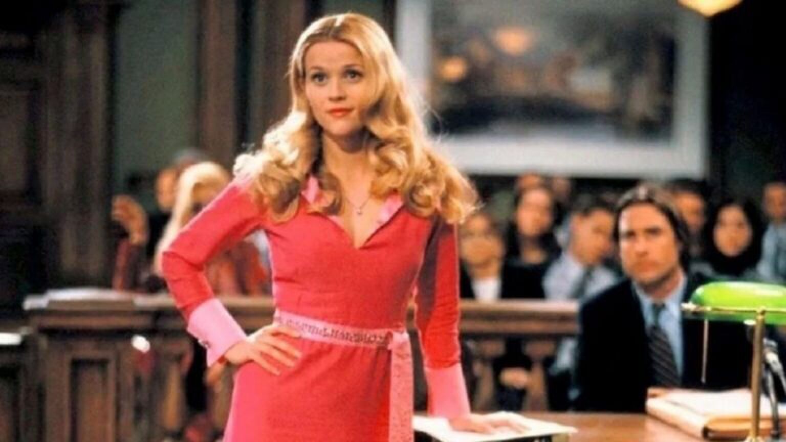 Reese Witherspoon in Legally Blonde.