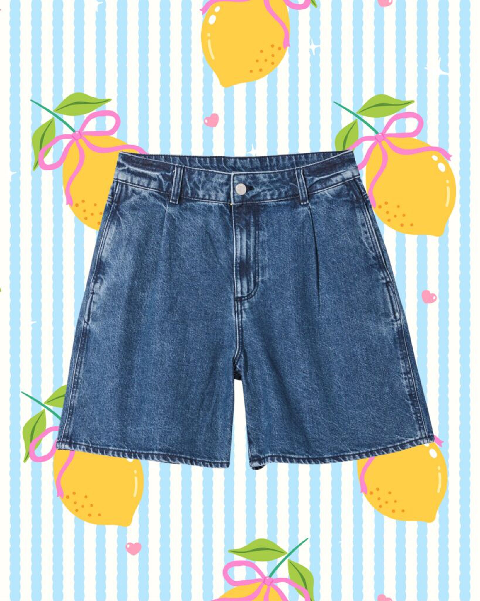 Denimshort HEMA.