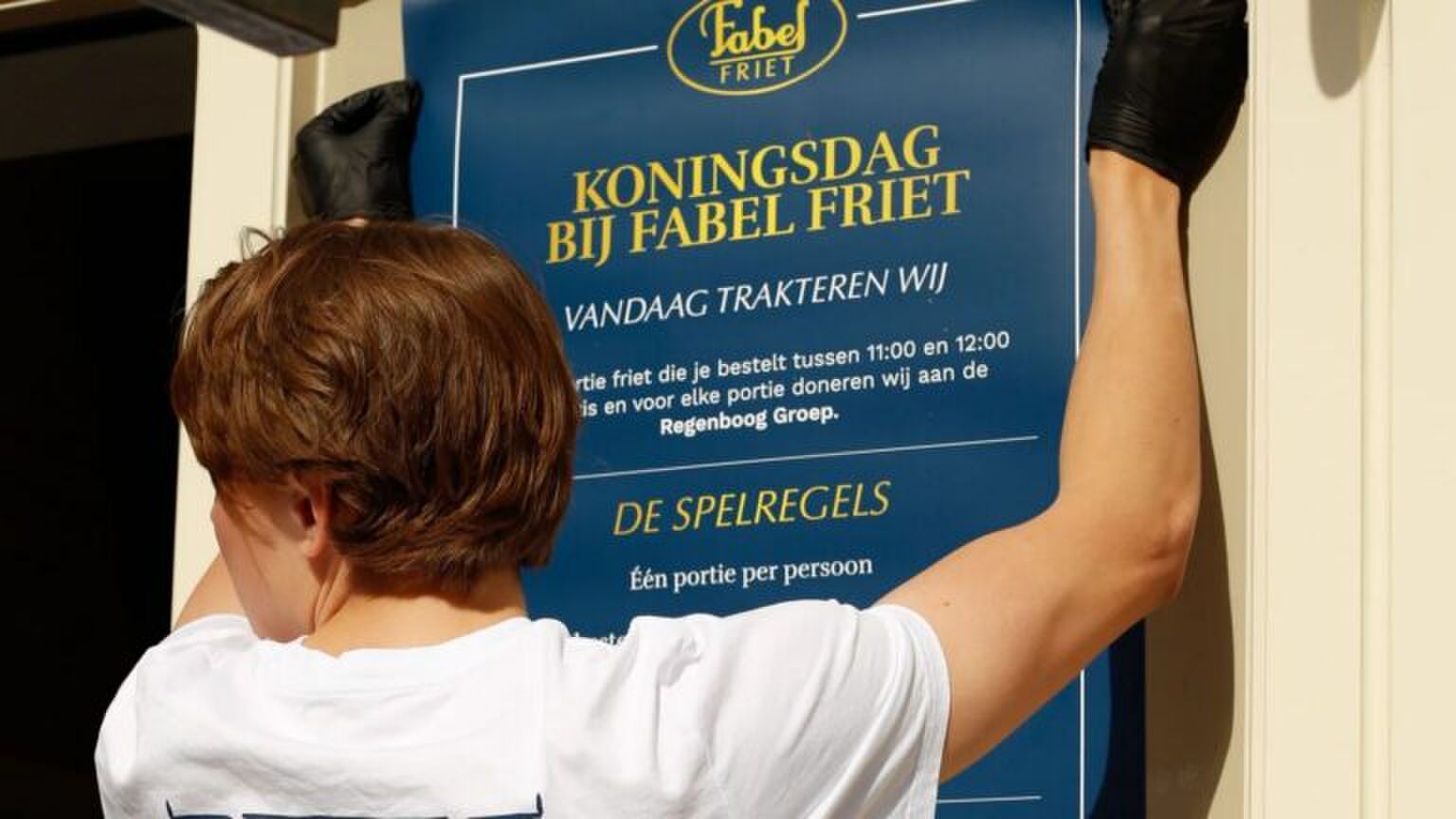 Koningsdag Fabel Friet Amsterdam.