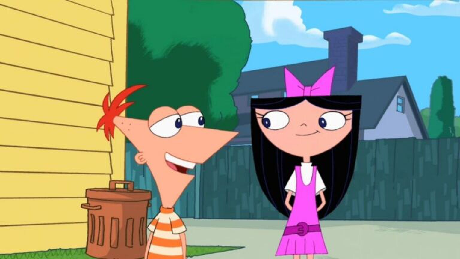 Phineas en Isabella.