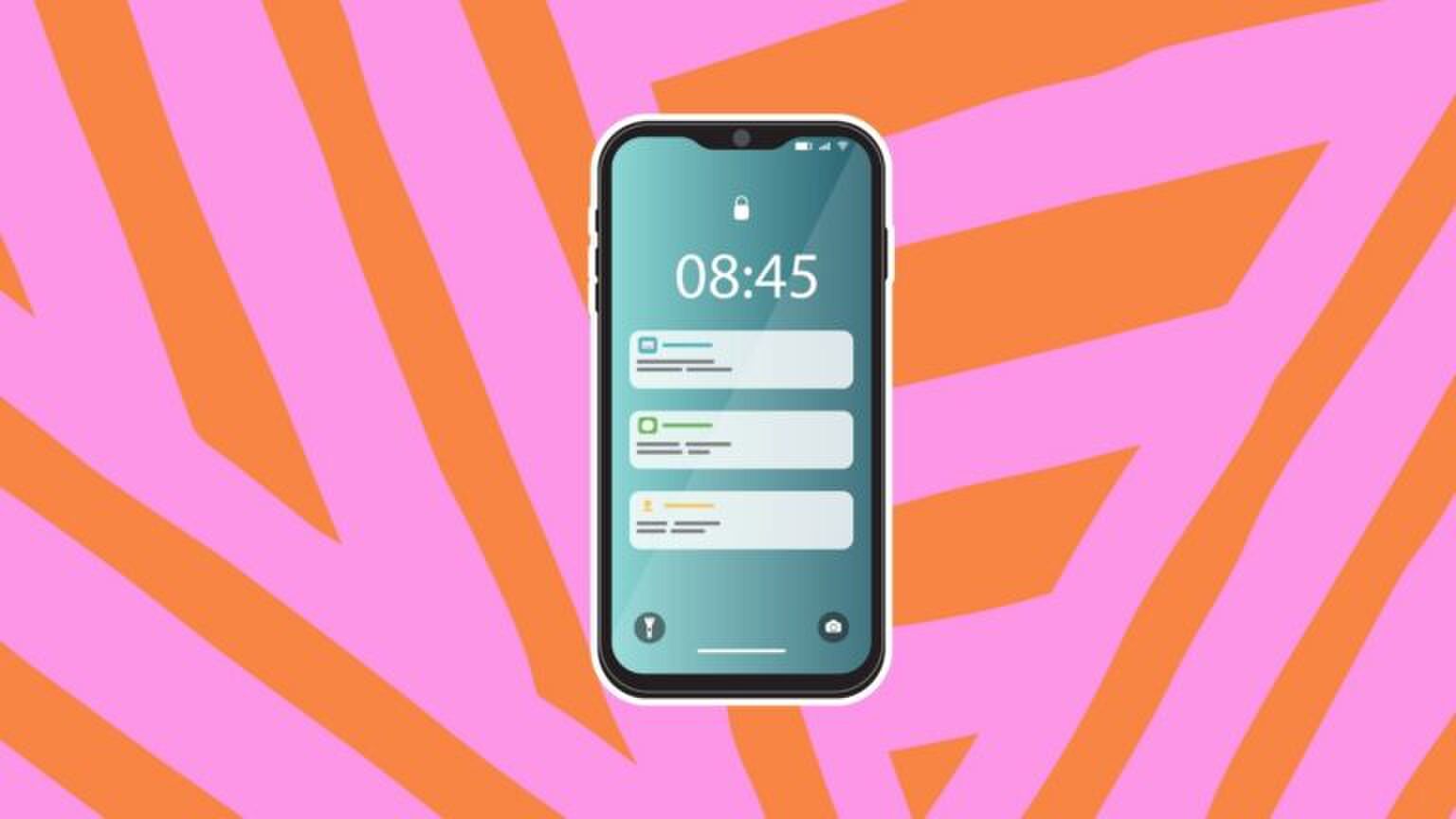 Illustratie van een smartphone.