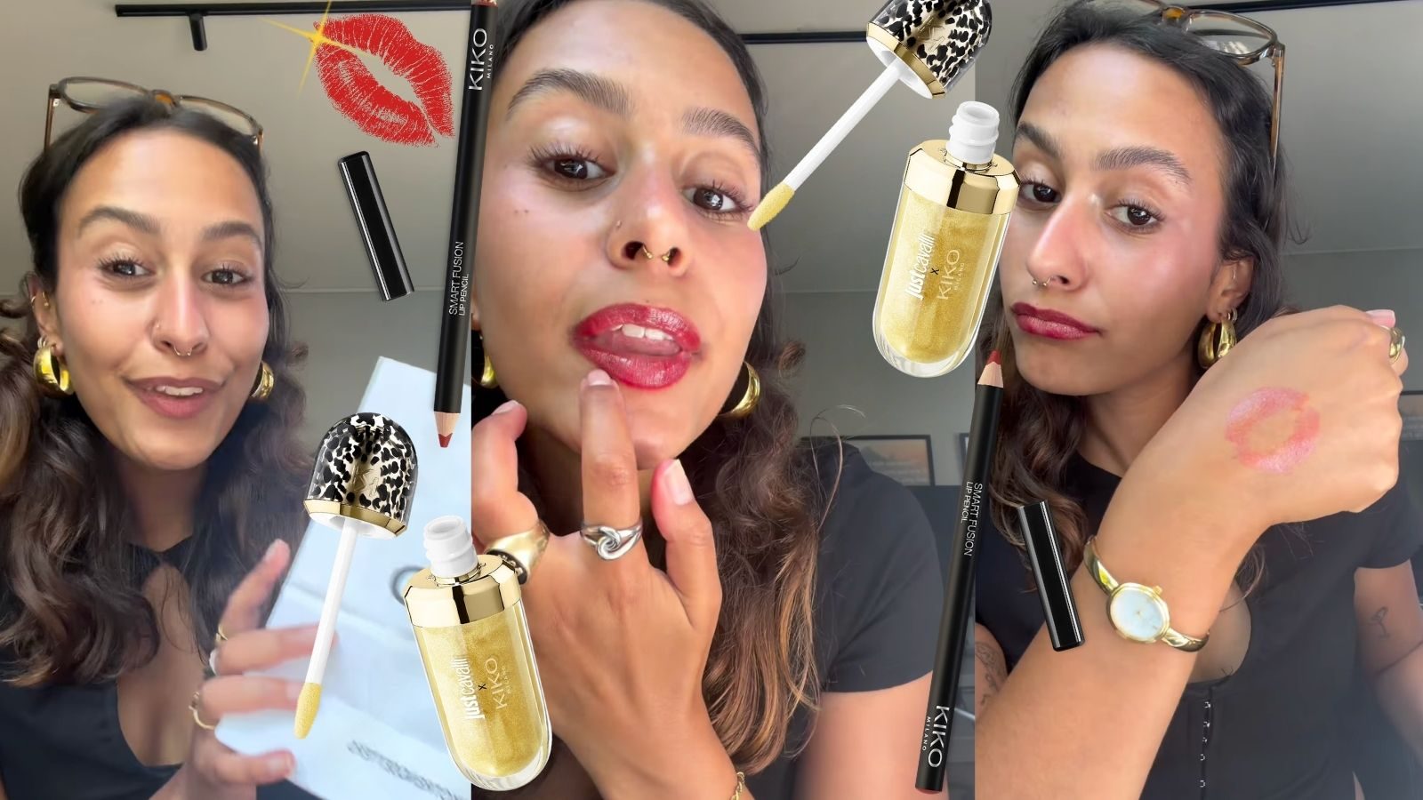 Senait test de viral lipcombo van Kiko.