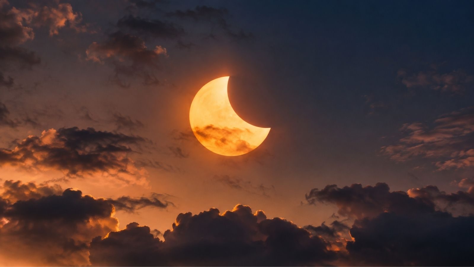 Zonsverduistering.