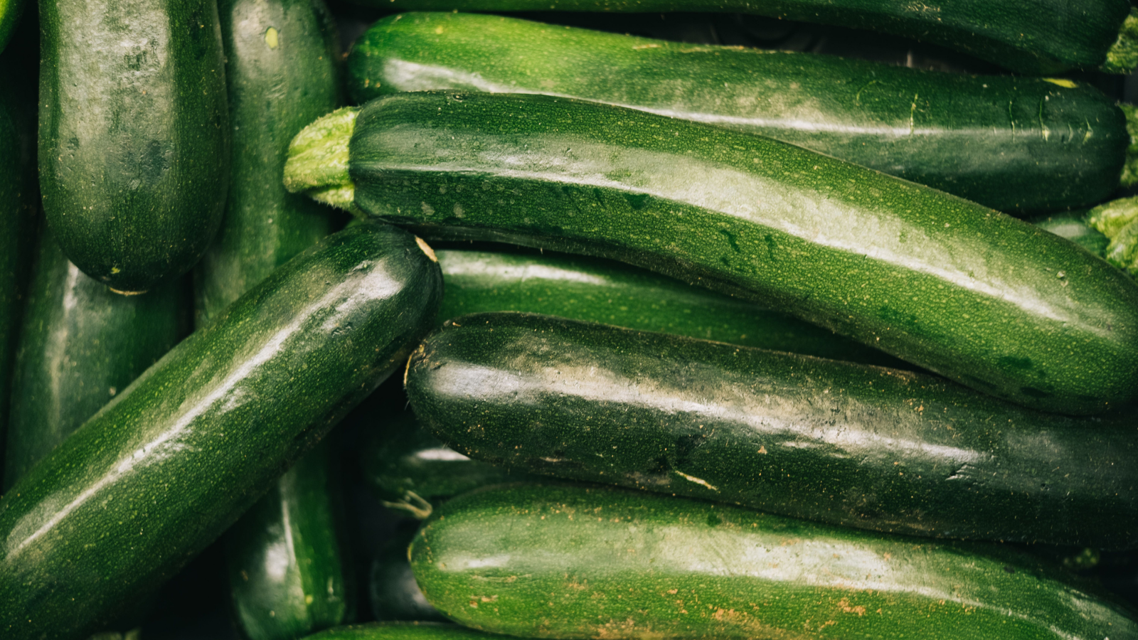 Courgettes.