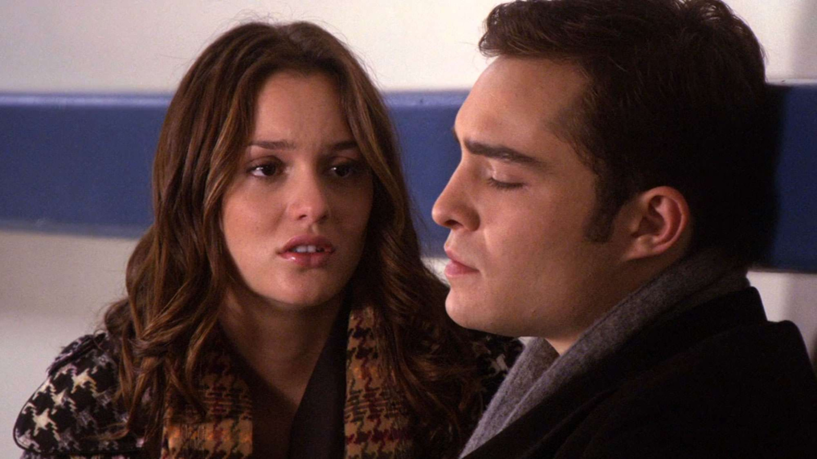Blair en Chuck uit Gossip Girl.