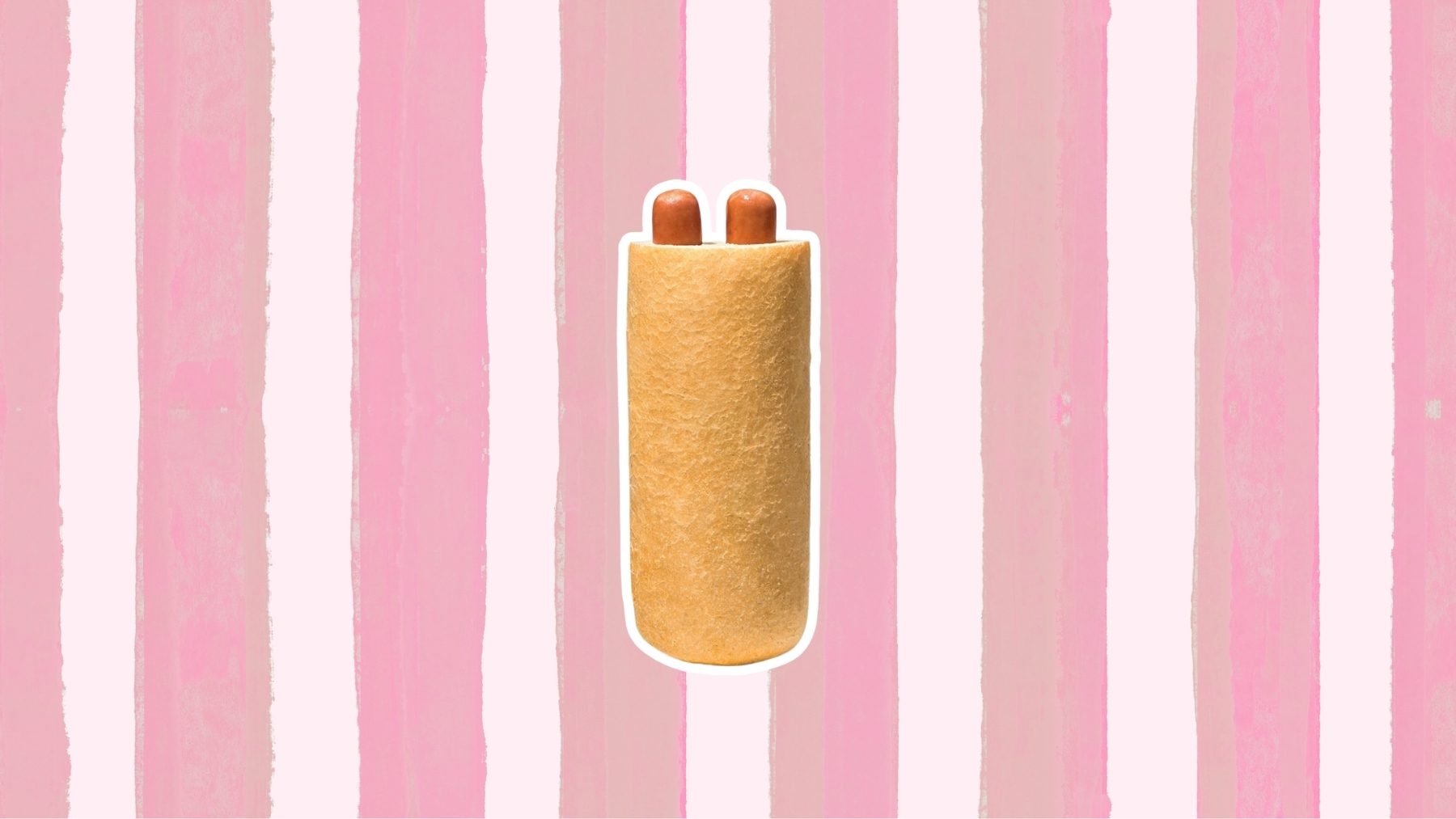 Dubbel worstenbroodje HEMA.
