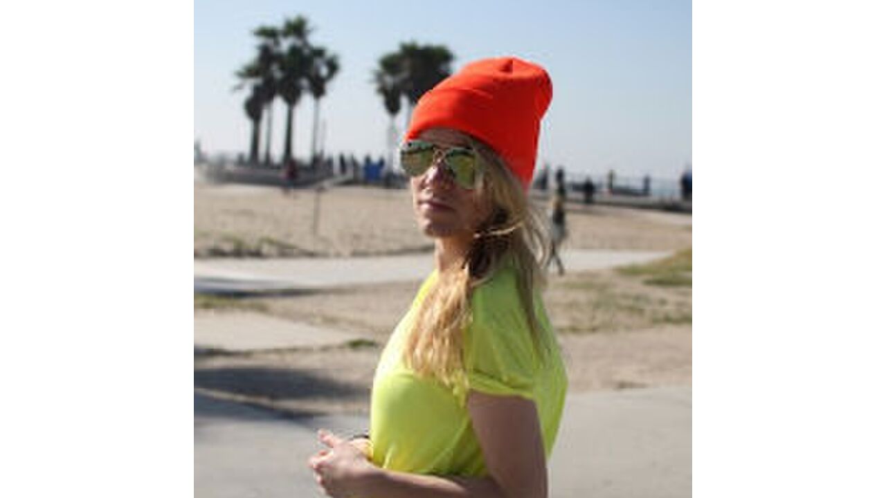 Illustratie voor: Nederlands modemeisje in Los Angeles