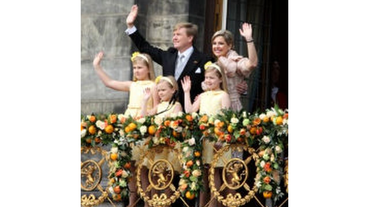 Illustratie voor: We hebben een koning!