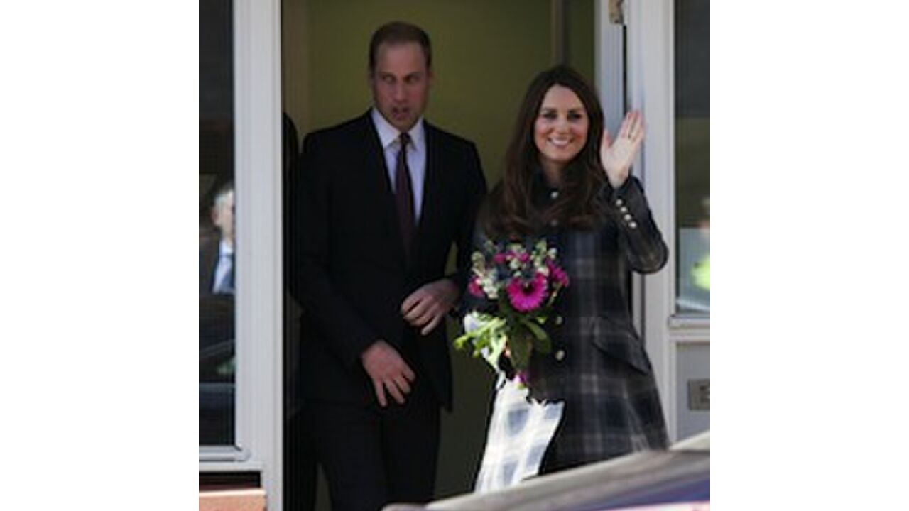 Illustratie voor: Kate & William hebben een zoon!