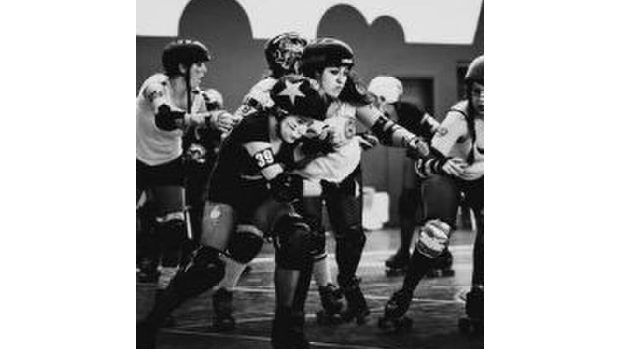 Illustratie voor: Roller Derby?!