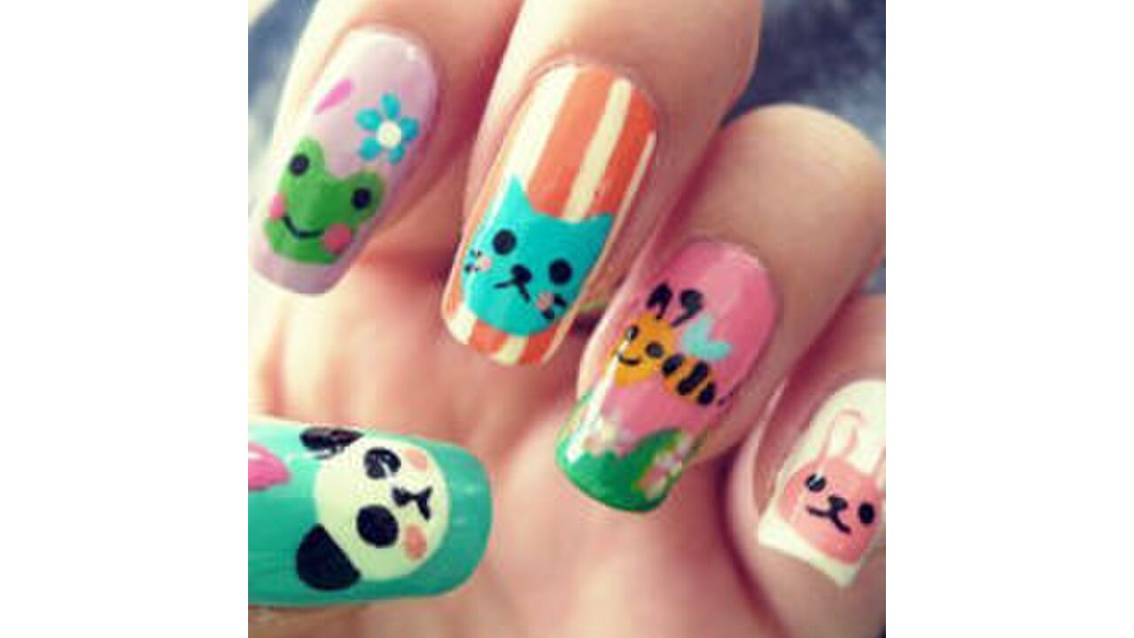 Illustratie voor: 10 Bijzondere nail art tutorials