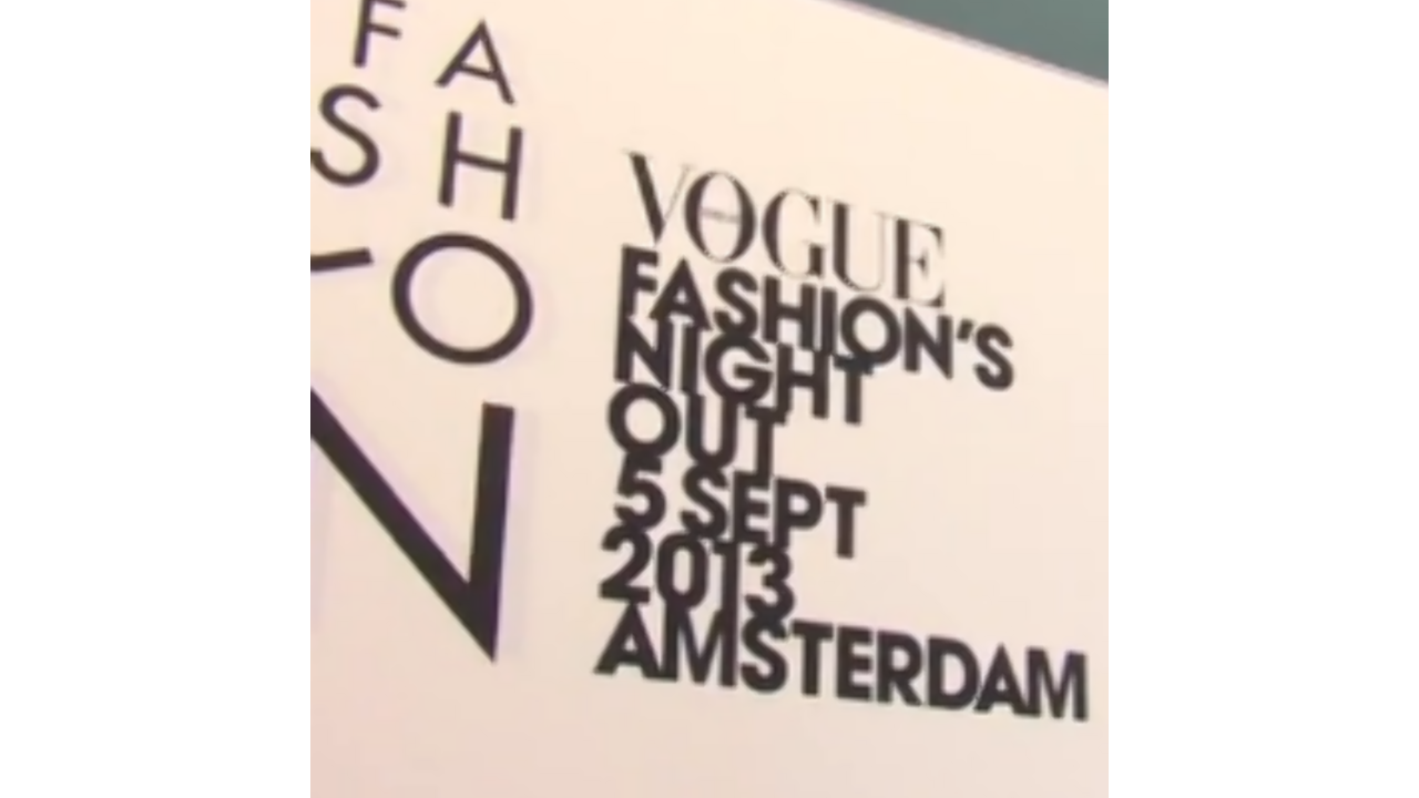 Illustratie voor: Video: Fashionable Nederland bij Vogue’s Fashion Night Out