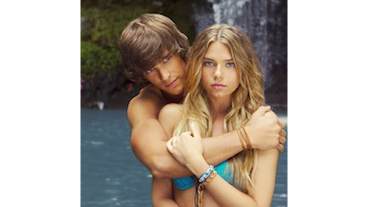 Illustratie voor: Girls issues: Vakantieliefde