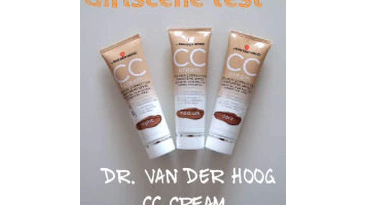 Illustratie voor: Dr. Van Der Hoog CC cream