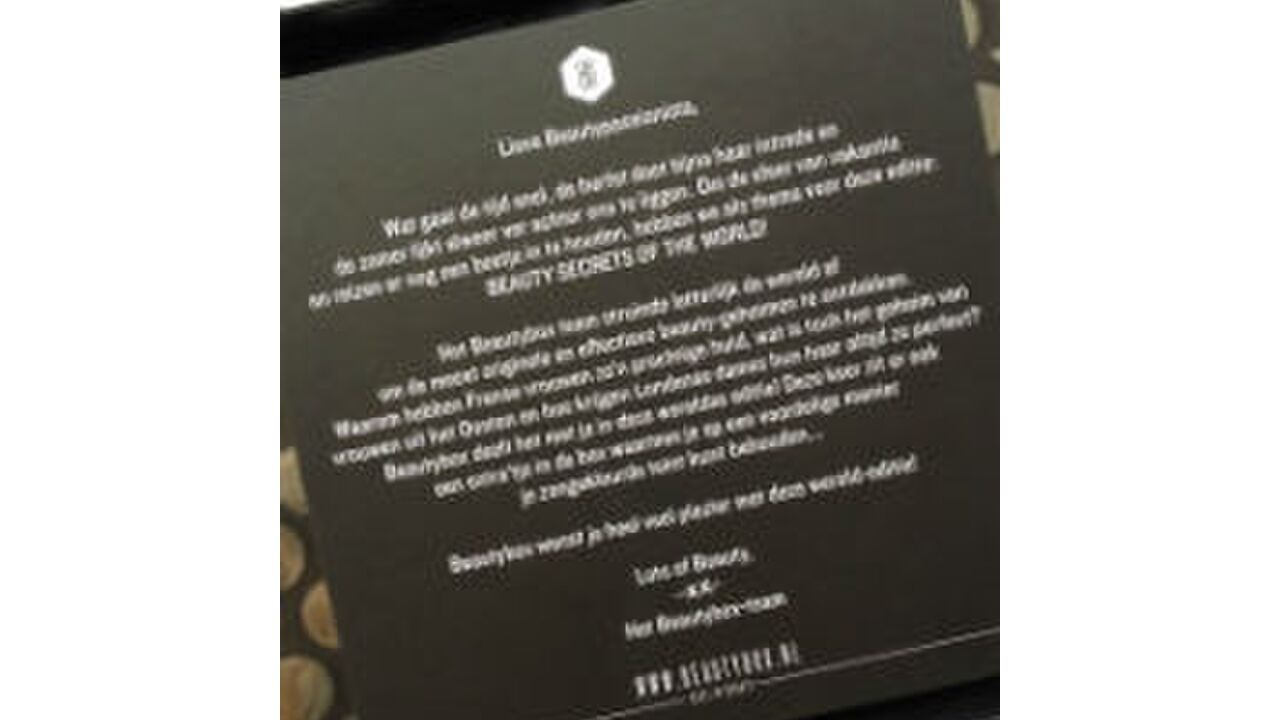 Illustratie voor: Beautybox oktober 2013