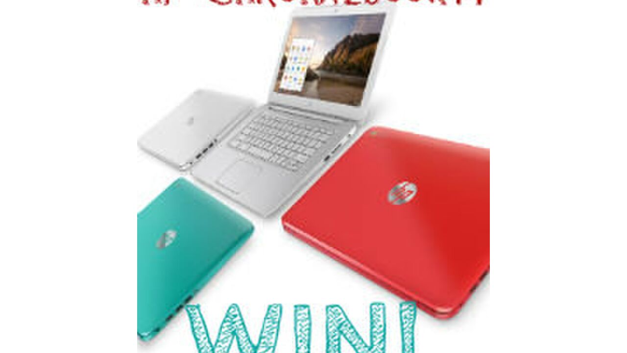 Illustratie voor: Win: 3x kleurrijke HP Chromebook14 t.w.v. €329,- [afgelopen]