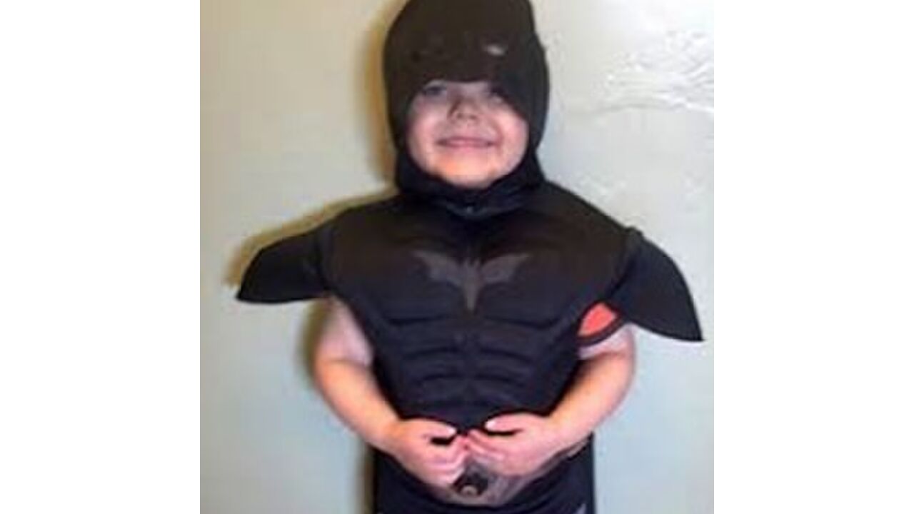 Illustratie voor: Batkid saves the day!