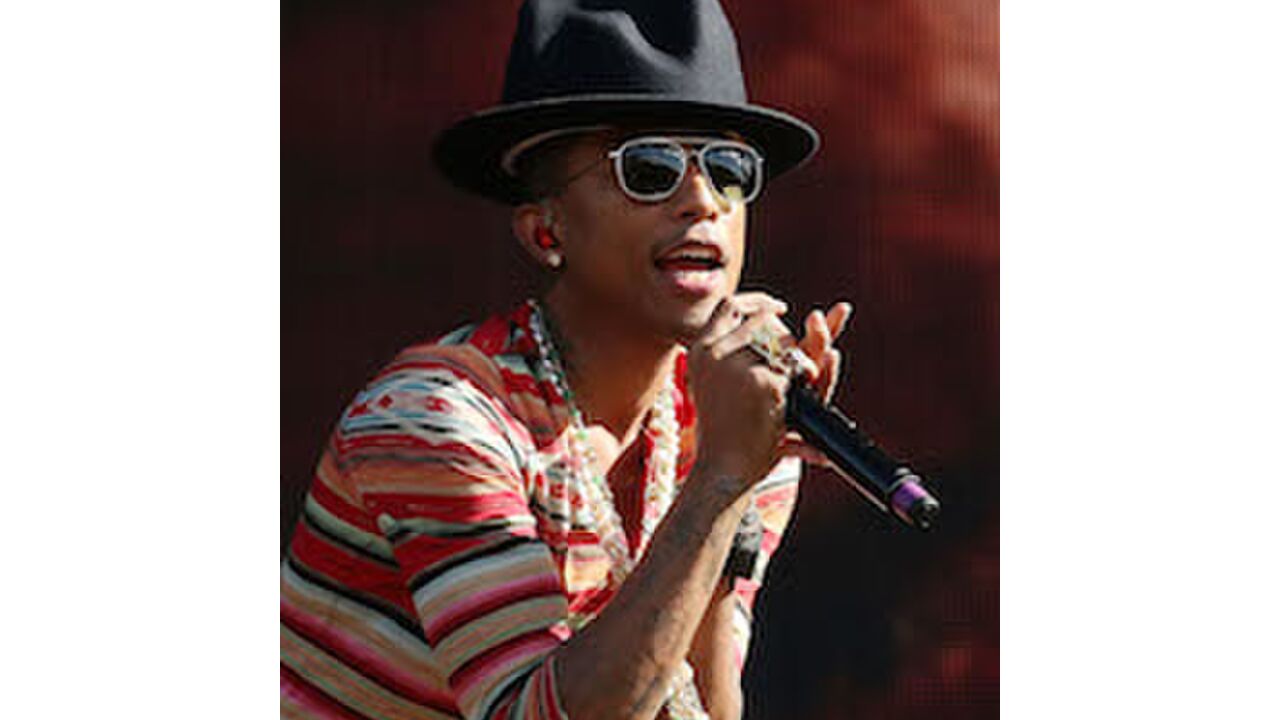 Illustratie voor: We ♥ Pharrell Williams