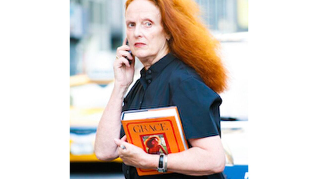 Illustratie voor: Mode icoon: Grace Coddington