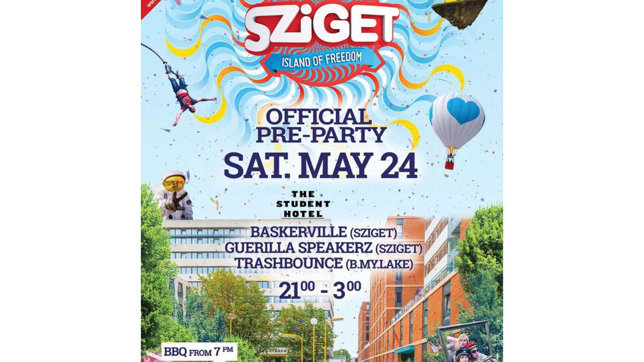 Illustratie voor: Sziget pre-party