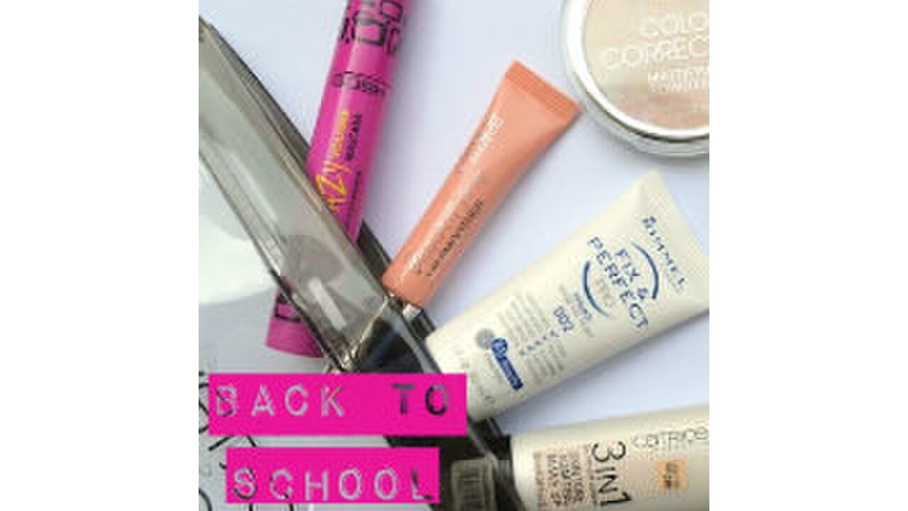 Illustratie voor: Budget back to school make-up look