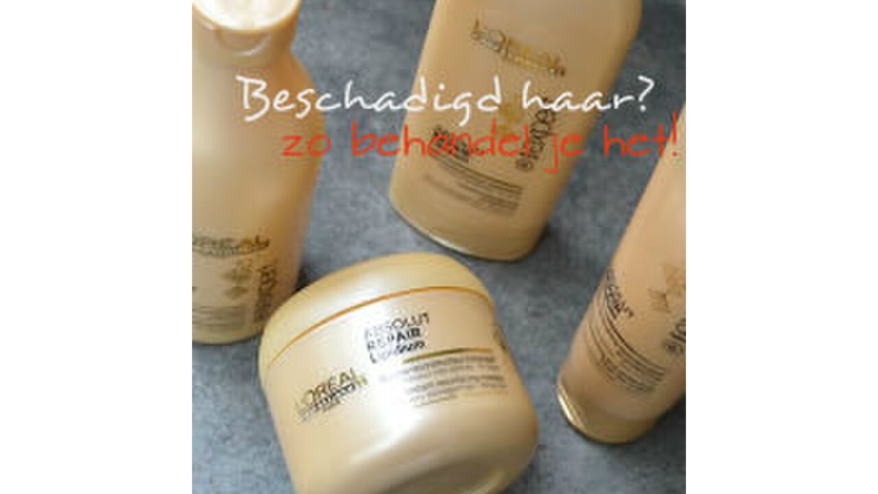 Illustratie voor: Beschadigd haar? Zo behandel je het!