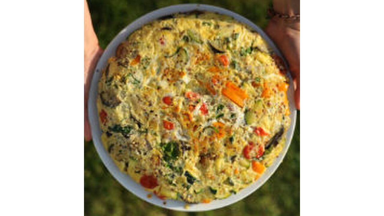 Illustratie voor: Makkelijk recept: ei met groenten en quinoa