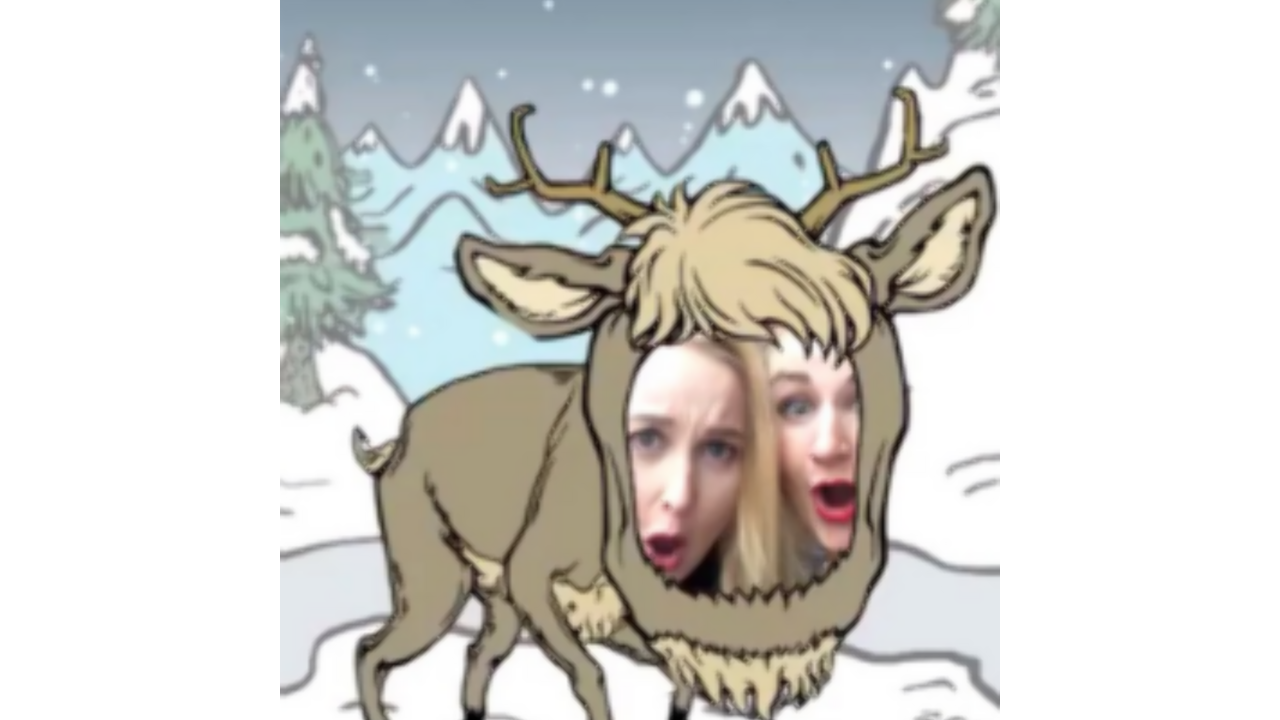 Illustratie voor: Hilarisch: app om je vrienden een vrolijk kerstfeest te wensen
