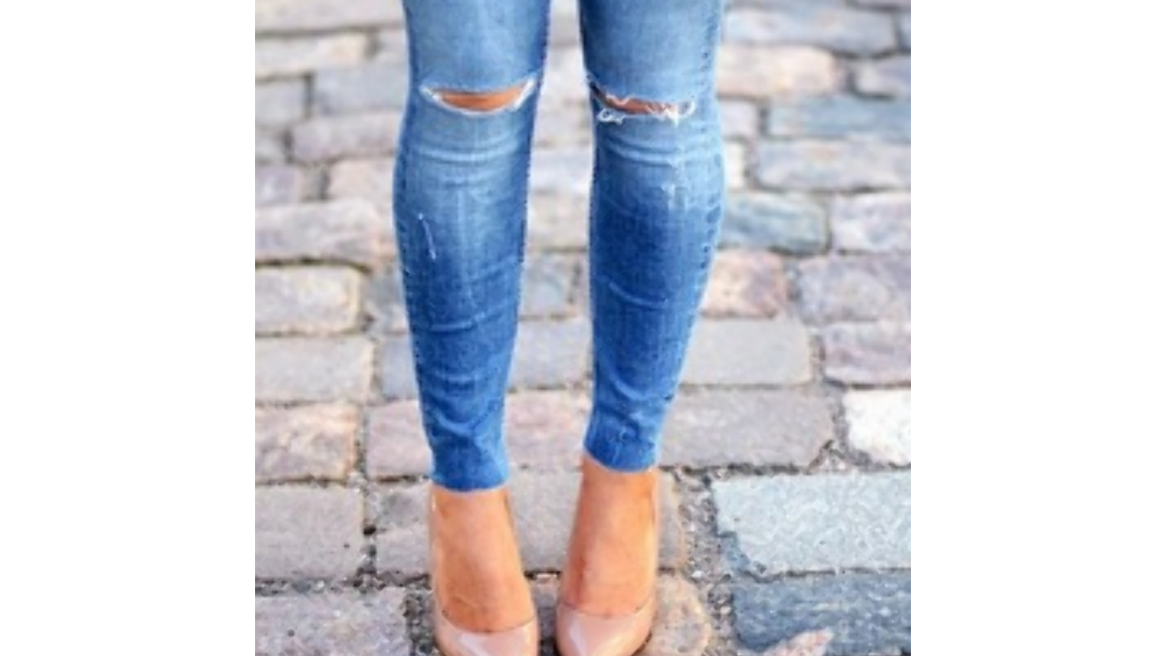 Illustratie voor: Wow: Vrouw kon tijdelijk niet meer lopen door skinny jeans