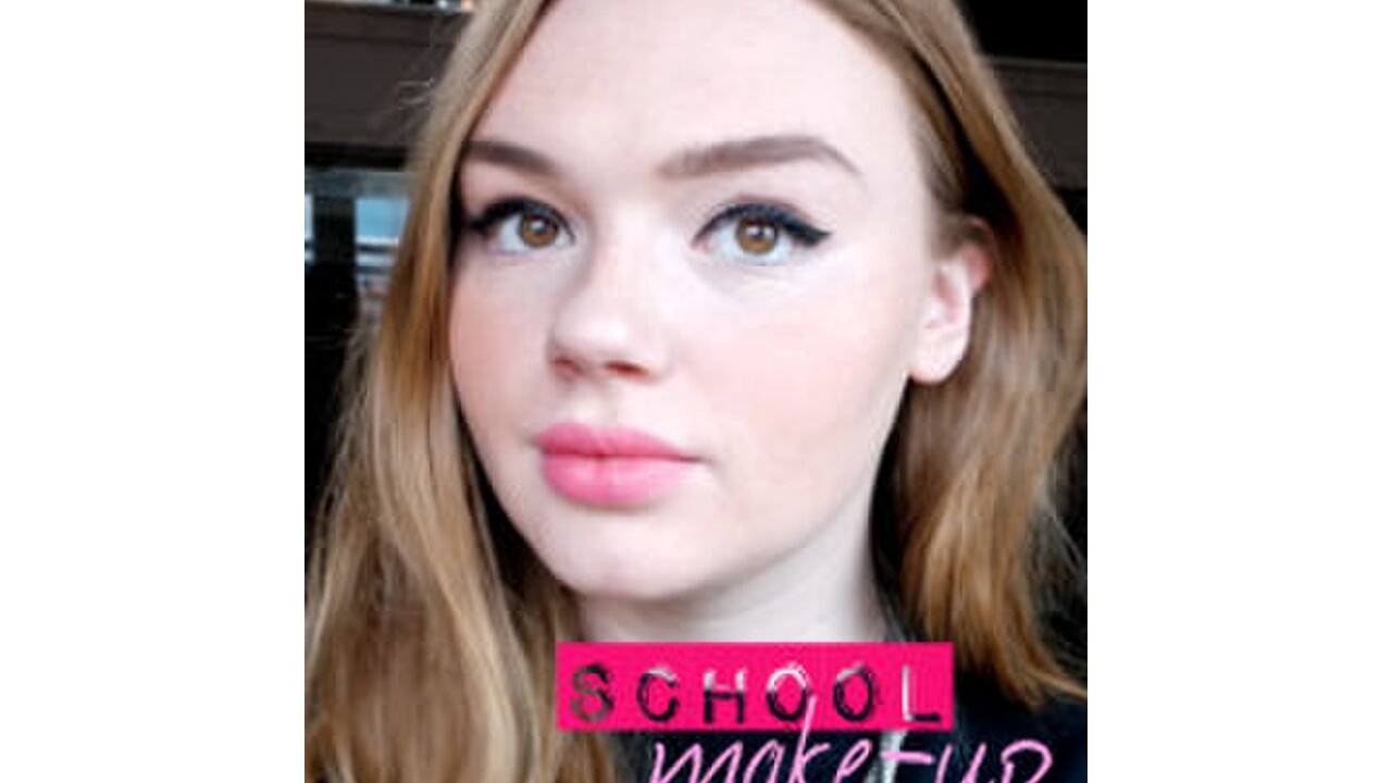 Illustratie voor: Makkelijke en betaalbare make-up looks voor school