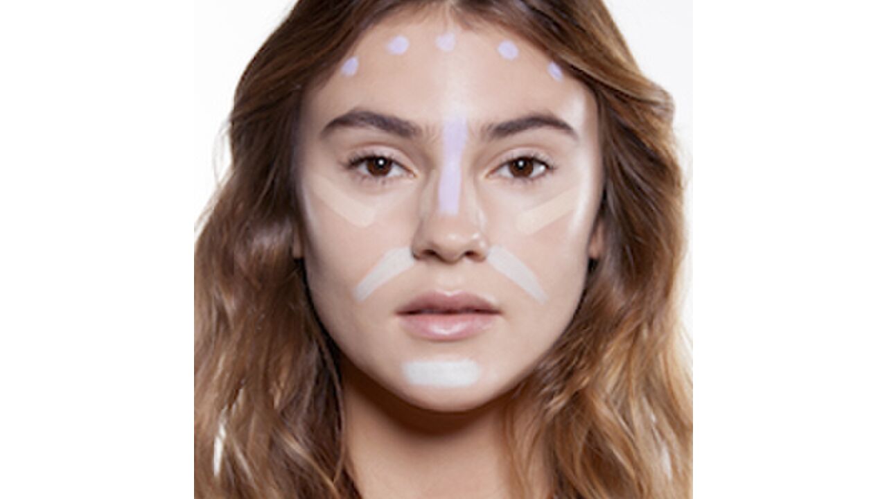 Illustratie voor: Dit is hoe je verschillende kleuren concealer gebruikt