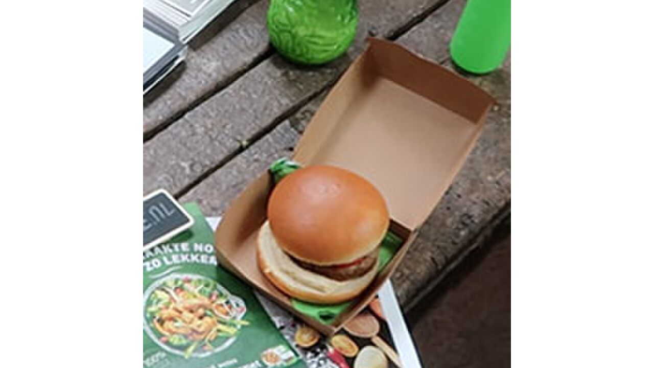 Illustratie voor: Dit is de lekkerste vegetarische hamburger óóit