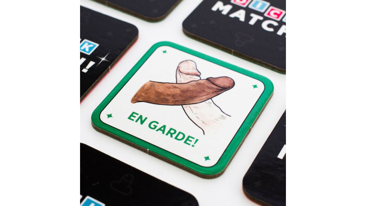 Illustratie voor: Er bestaat memory met piemels en het is hilarisch