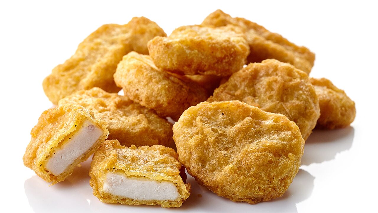 Illustratie voor: Bij dit restaurant verdien je €400 met het eten van kipnuggets