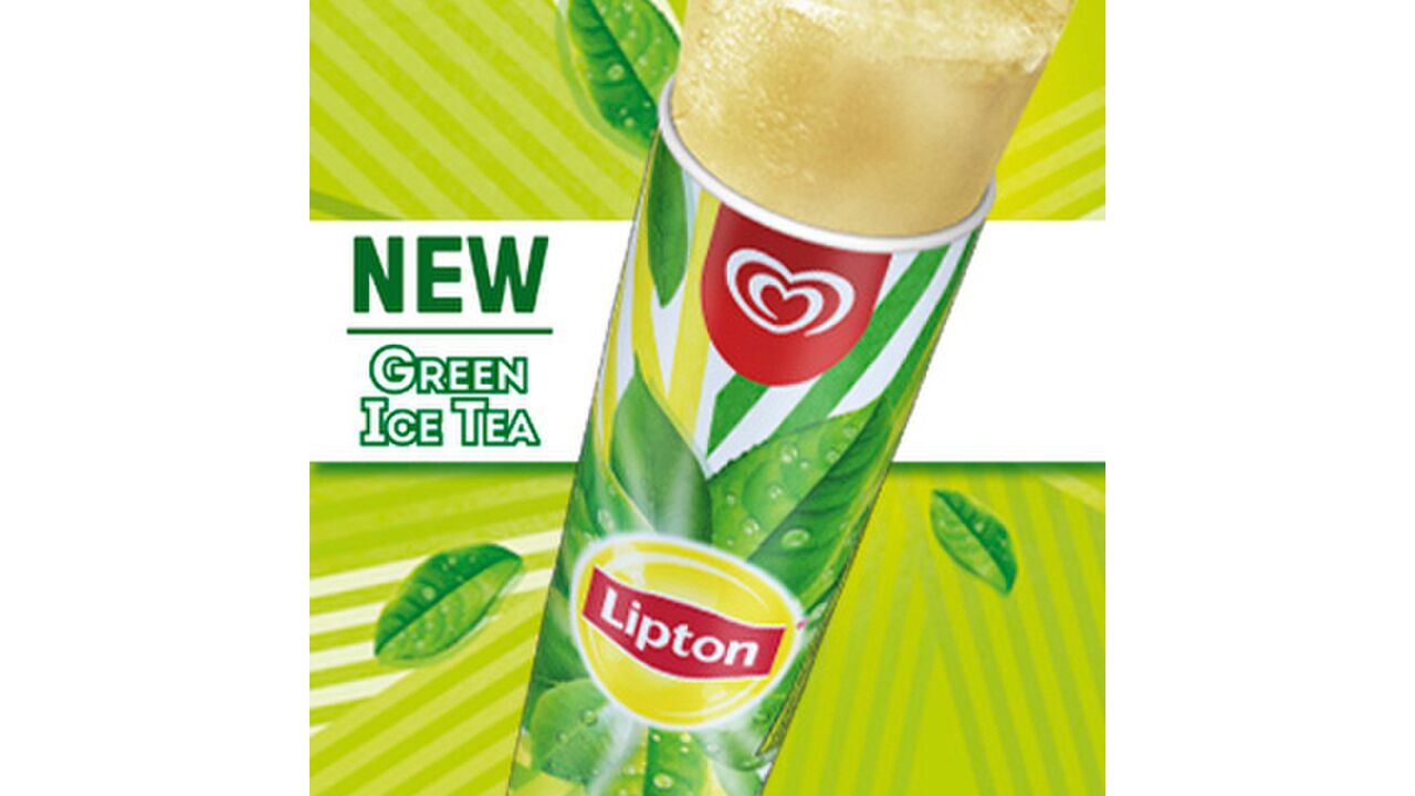 Illustratie voor: Er bestaan nu Lipton Ice Tea Green-ijsjes