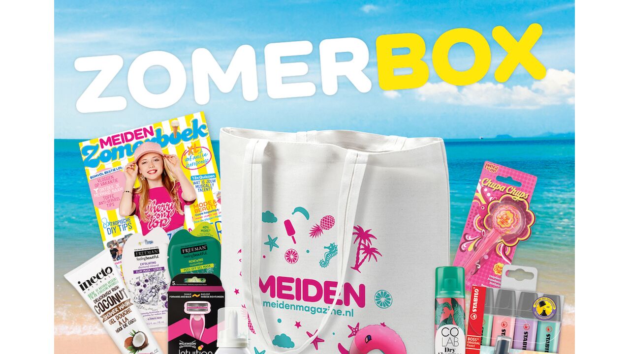 Illustratie voor: YAS! Een zomerbox bomvol leuke items… deze wíl je!