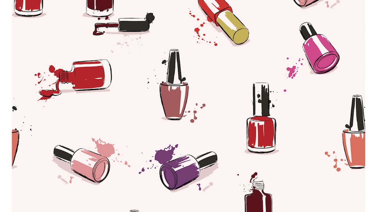 Illustratie voor: 5 plekken waar je nooit je nagels moet lakken