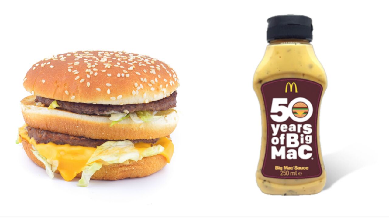 Illustratie voor: YAS: McDonald’s geeft de geheime Big Mac saus weg